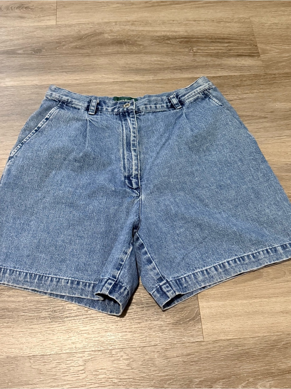 Lauren Ralph Lauren Medium Wash Denim Shorts